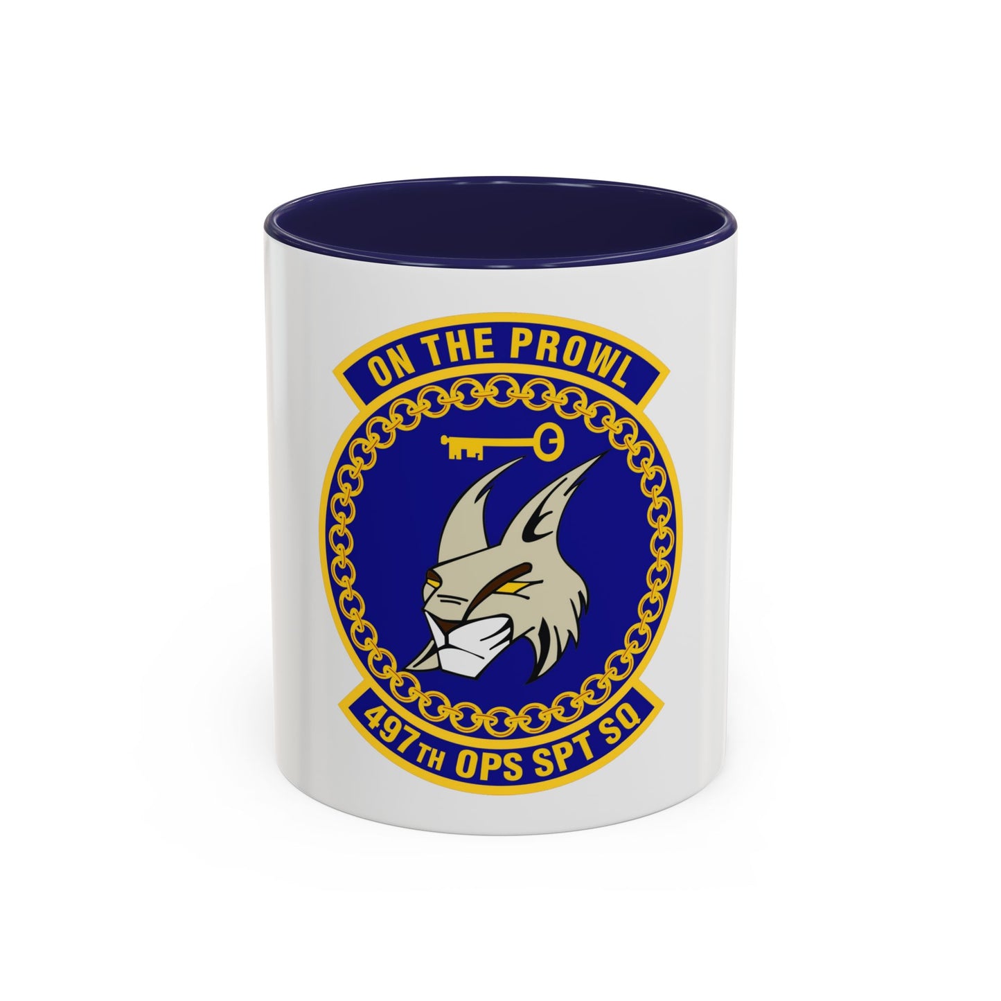 497 Operations Support Squadron ACC (U.S. Air Force) Accent Coffee Mug