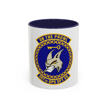 497 Operations Support Squadron ACC (U.S. Air Force) Accent Coffee Mug