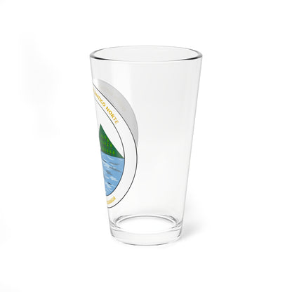 Seal of Region Autonoma del Atlantico Norte (Nicaragua) (Coat of Arms) Pint Glass 16oz