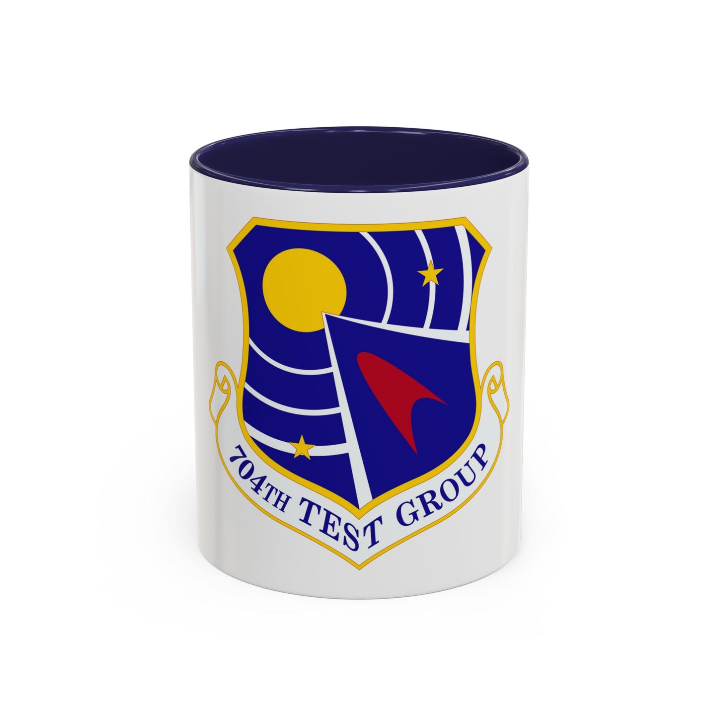 704 Test Group AFMC (U.S. Air Force) Accent Coffee Mug