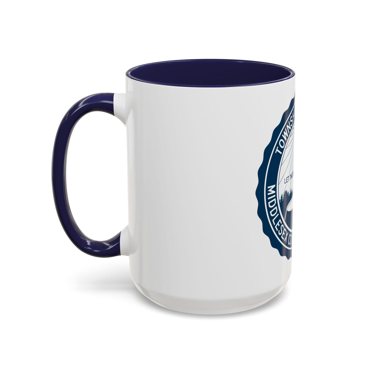 Seal of Edison NJ - Accent Coffee Mug