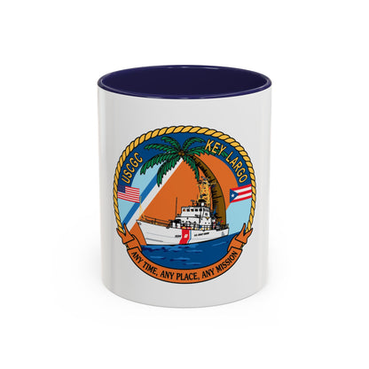 USCGC Key Largo WPB 1324 1 (U.S. Coast Guard) Accent Coffee Mug
