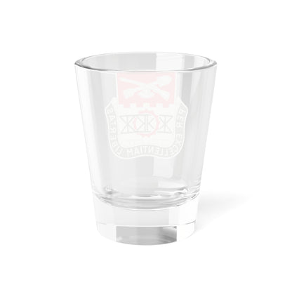 Verre à liqueur du 206e bataillon du génie (armée américaine) 1,5 oz