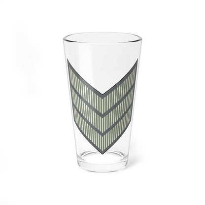 03. JLF SGT (Jordan) (Military Rank) Pint Glass 16oz