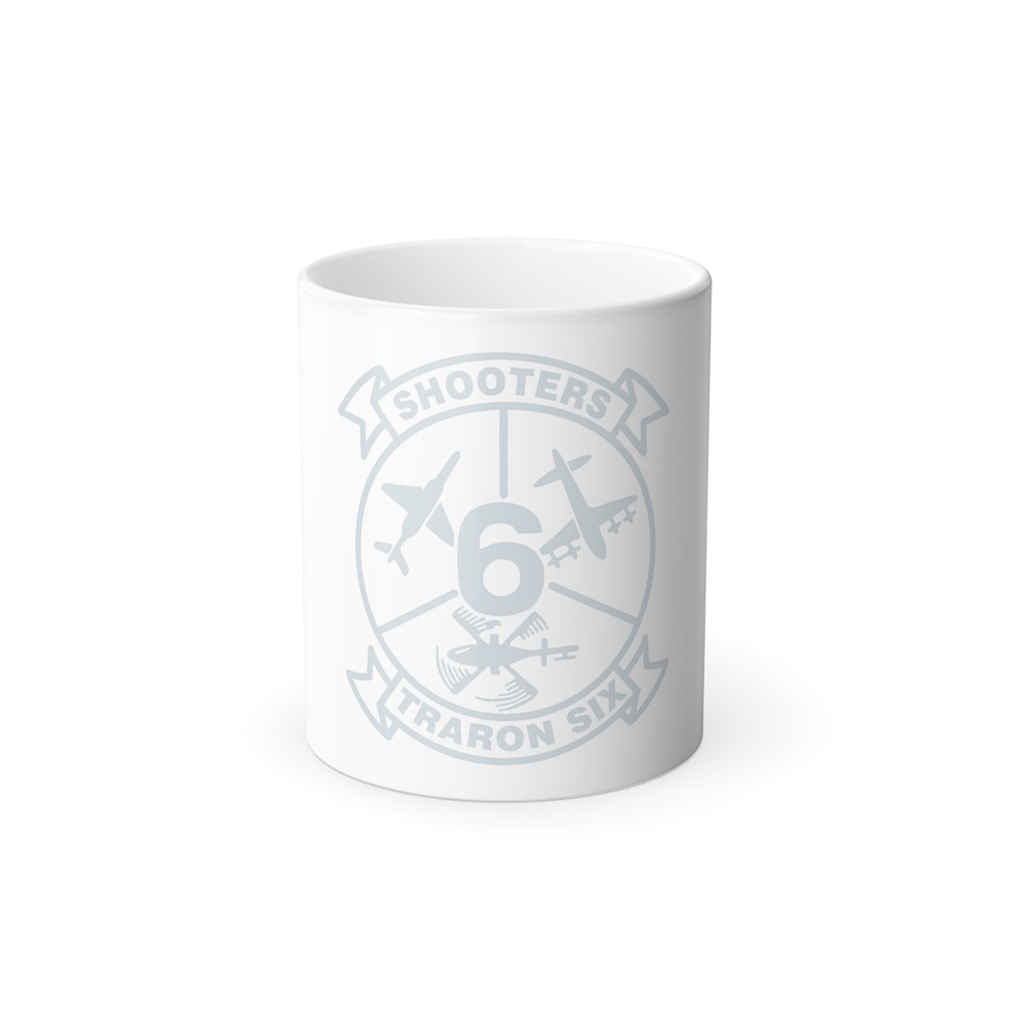 VT 6 TRARON VT6 Shooters (U.S. Navy) Color Changing Mug 11oz