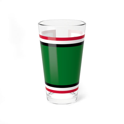 Khatmiyya Order Flag (Sudan) Pint Glass 16oz