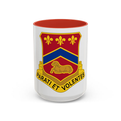 123 Engineer Battalion (U.S. Army) Accent Coffee Mug