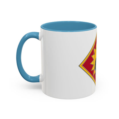 115th Field Artillery Brigade (U.S. Army) Accent Coffee Mug