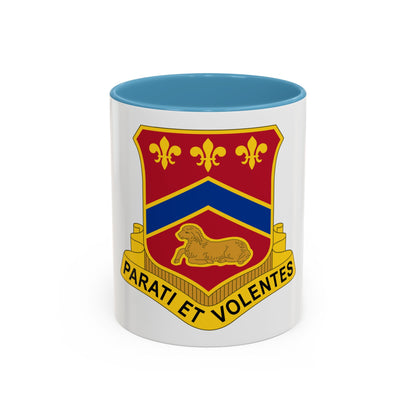 123 Engineer Battalion (U.S. Army) Accent Coffee Mug