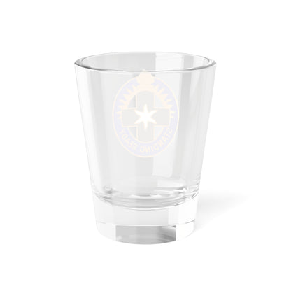 Verre à liqueur de l'hôpital communautaire américain de Hawley (armée américaine) 1,5 oz