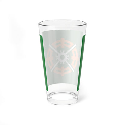 Flag of Chūrui Hokkaido 1954-2006 (Japan) Pint Glass 16oz