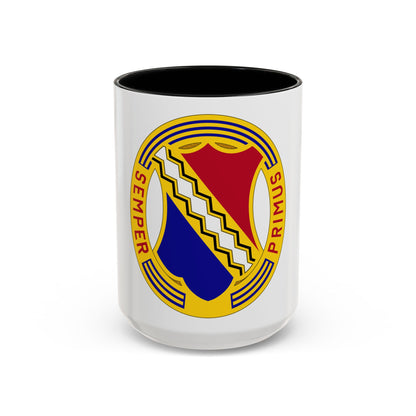 1st Infantry Regiment (U.S. Army) Accent Coffee Mug