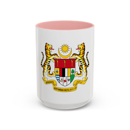 Coat of arms of Malaysia (1973-1982) - Accent Coffee Mug