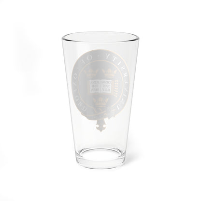 Uni Oxford logo (England) (Coat of Arms) Pint Glass 16oz