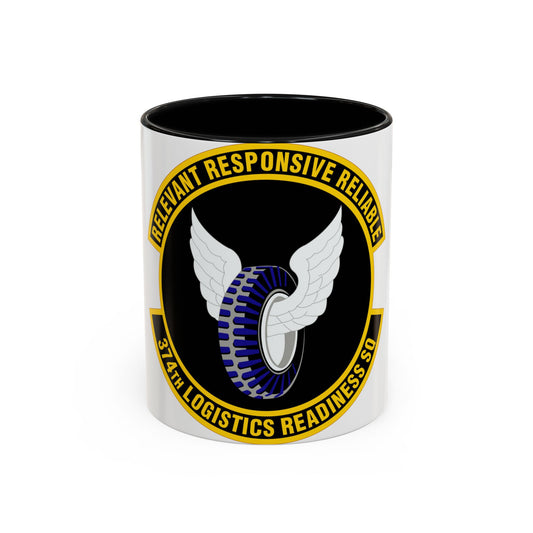 374 Logistics Readiness Squadron PACAF (U.S. Air Force) Accent Coffee Mug