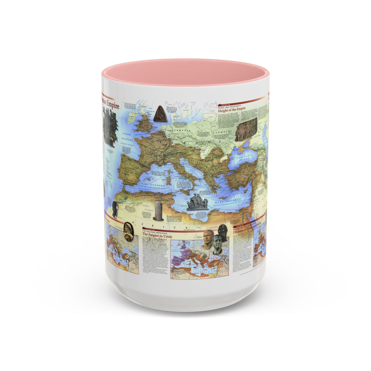 Roman Empire (1997) (Map) Accent Coffee Mug