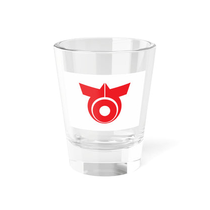 Flag of Chatan Okinawa (Japan) Shot Glass 1.5oz