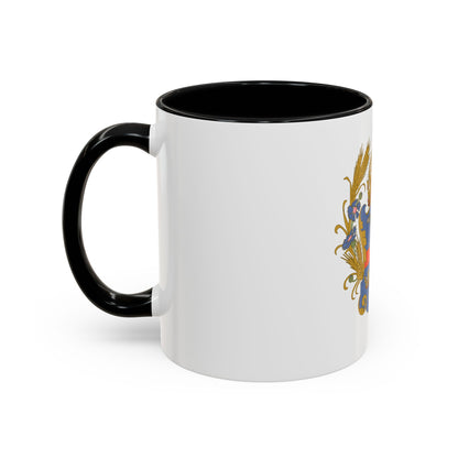 Coat of arms of the Kingdom of Galicia and Lodomeria - Accent Coffee Mug