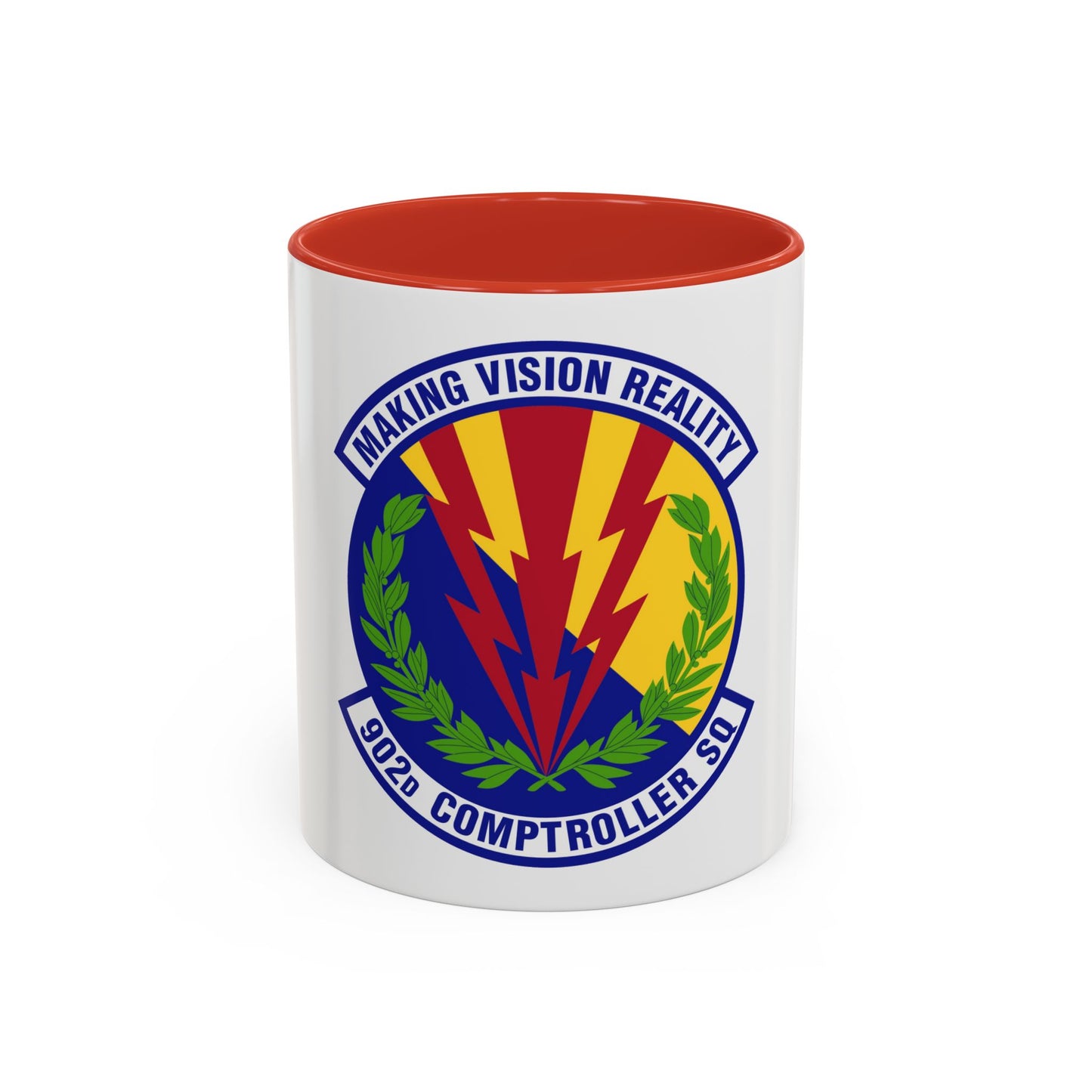 902d Comptroller Squadron (U.S. Air Force) Accent Coffee Mug