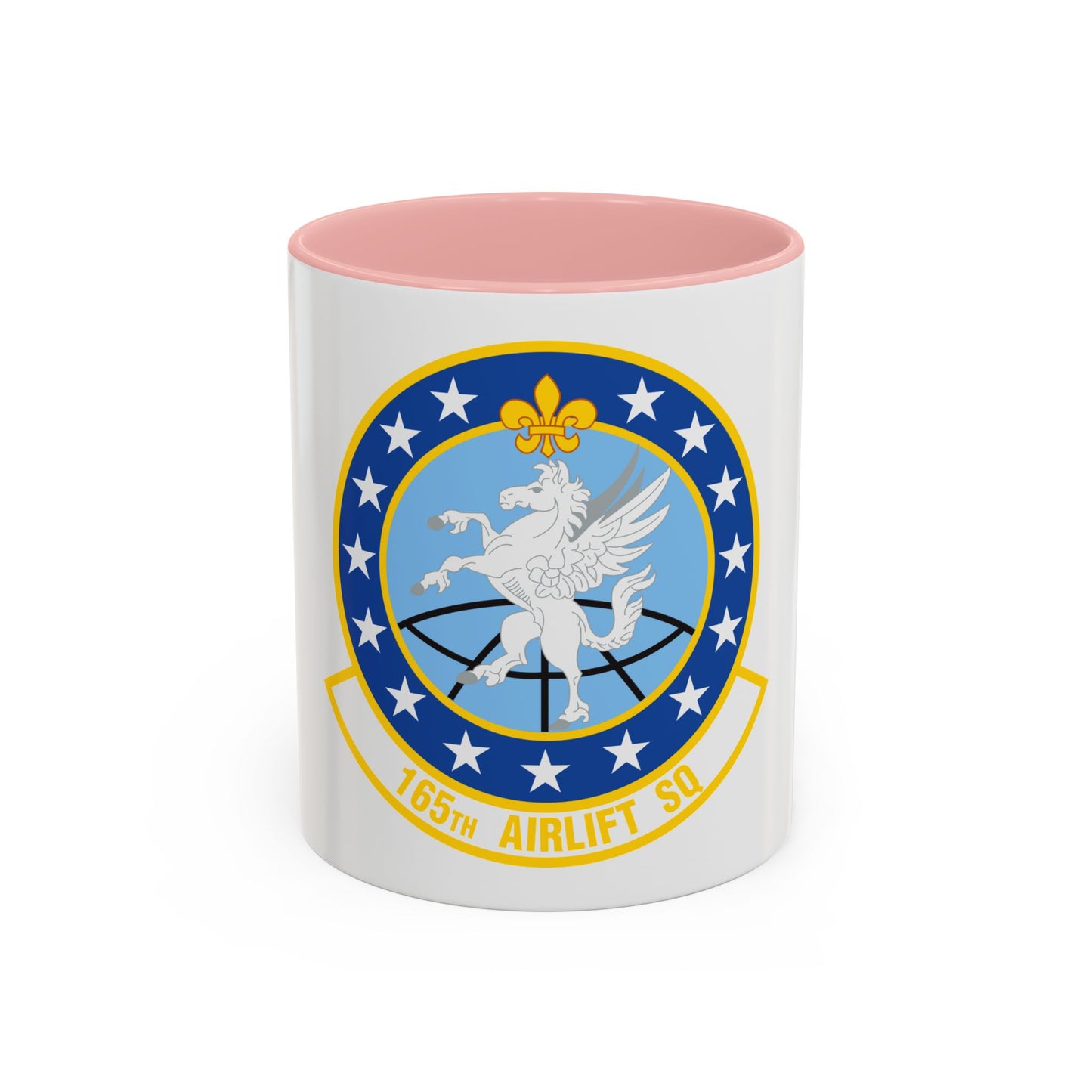 165 Airlift Squadron (U.S. Air Force) Accent Coffee Mug