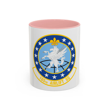 165 Airlift Squadron (U.S. Air Force) Accent Coffee Mug