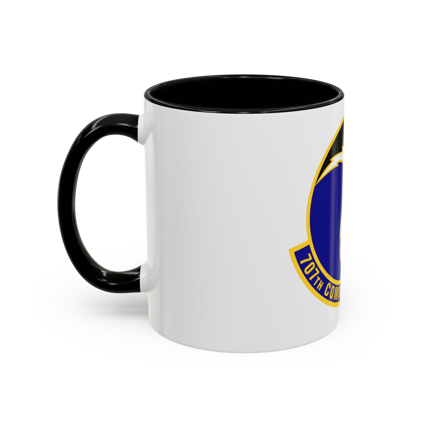 707th Communications Squadron (U.S. Air Force) Accent Coffee Mug