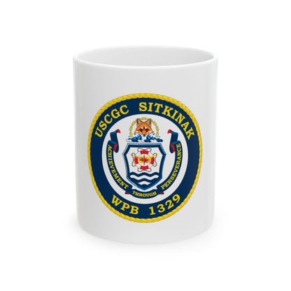 USCGC Sitkinak WPB 1329 (U.S. Coast Guard) White Coffee Mug