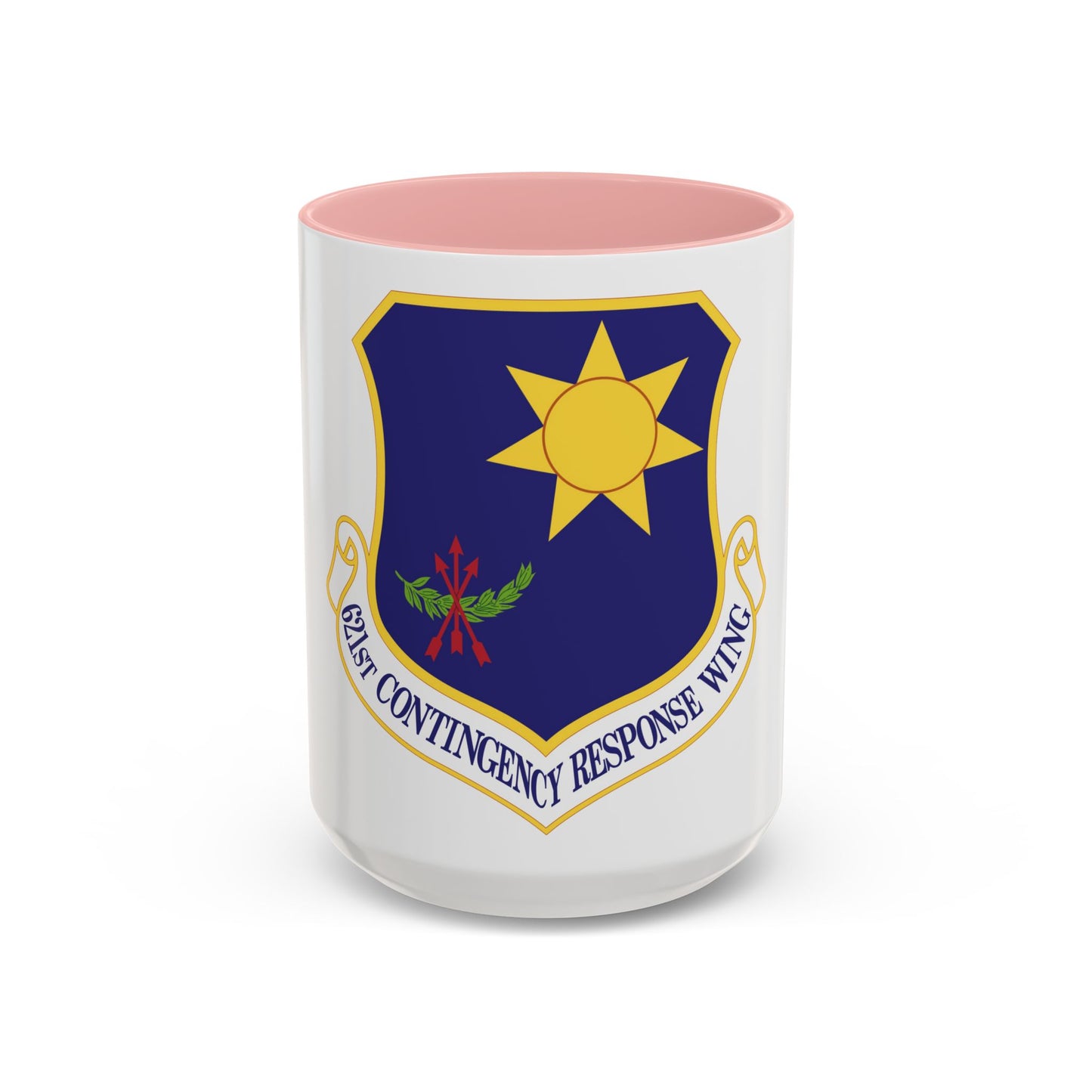 621 Contingency Response Wing AMC (U.S. Air Force) Accent Coffee Mug