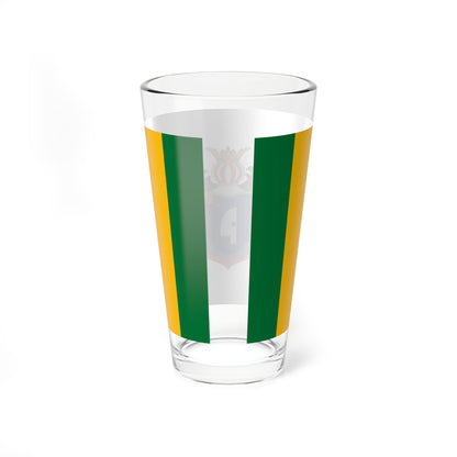 Flag of Csakvar (Hungary) Pint Glass 16oz