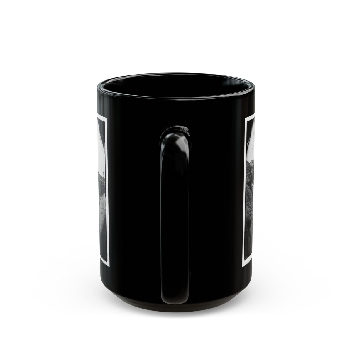 Fort Fisher, N.C. Interior Of The  Pulpit ; Another View (U.S. Civil War) Black Coffee Mug