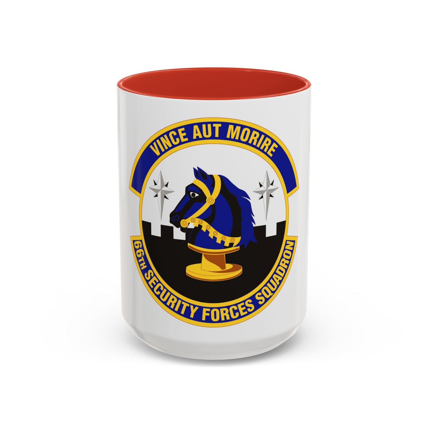 66th Security Forces Squadron (U.S. Air Force) Accent Coffee Mug