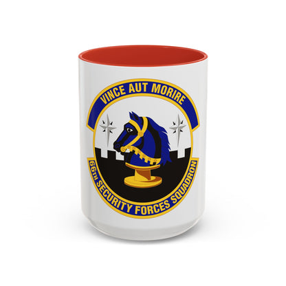 66th Security Forces Squadron (U.S. Air Force) Accent Coffee Mug