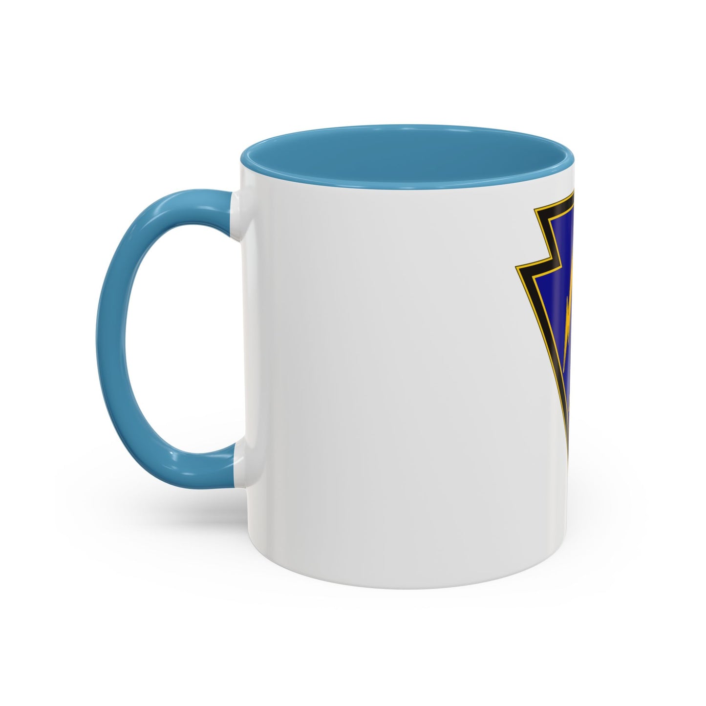 219 Engineer Brigade (U.S. Army) Accent Coffee Mug