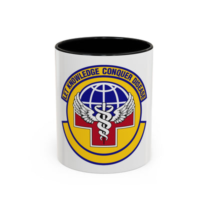 87 Healthcare Operations Squadron AMC (U.S. Air Force) Accent Coffee Mug