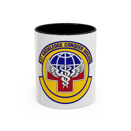87 Healthcare Operations Squadron AMC (U.S. Air Force) Accent Coffee Mug