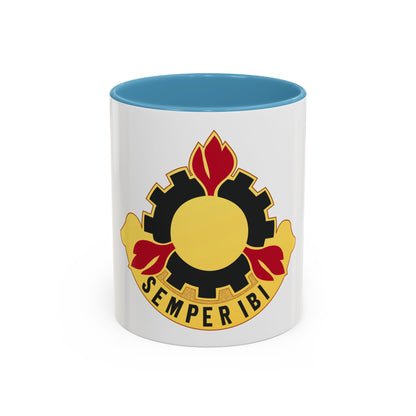 63 Maintenance Battalion (U.S. Army) Accent Coffee Mug