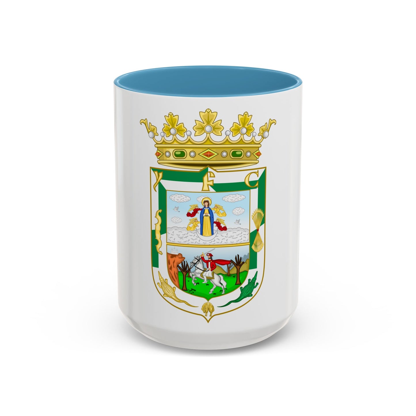 Coat of Arms of Isla Fernandina (Cuba) - Accent Coffee Mug