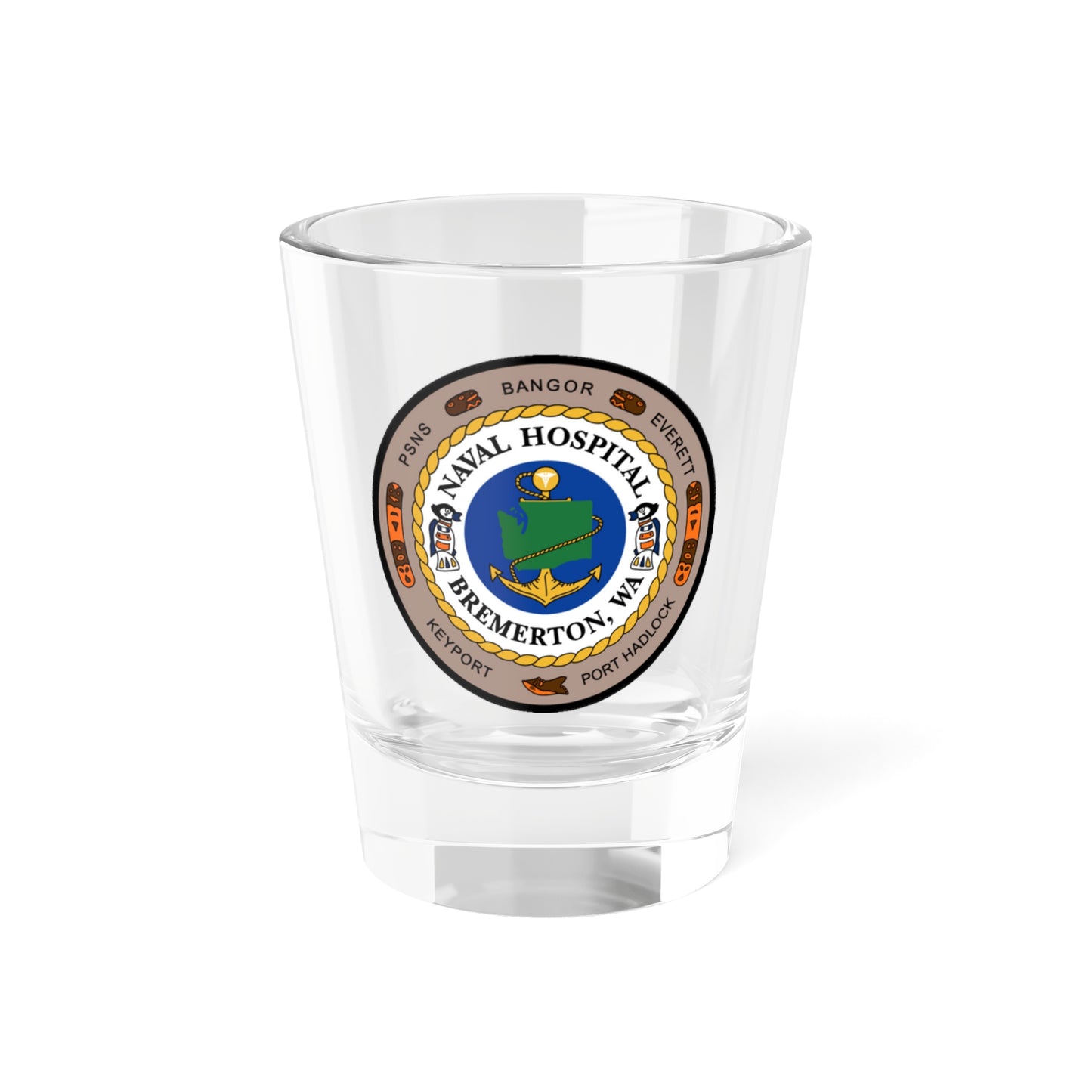 Naval Hospital Bremerton WAS 2006 (U.S. Navy) Shot Glass 1.5oz