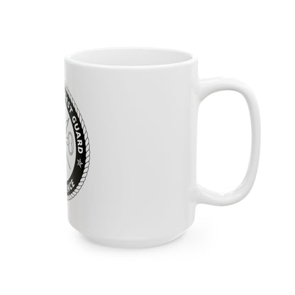 USCG Intelligence 1 color (U.S. Coast Guard) White Coffee Mug