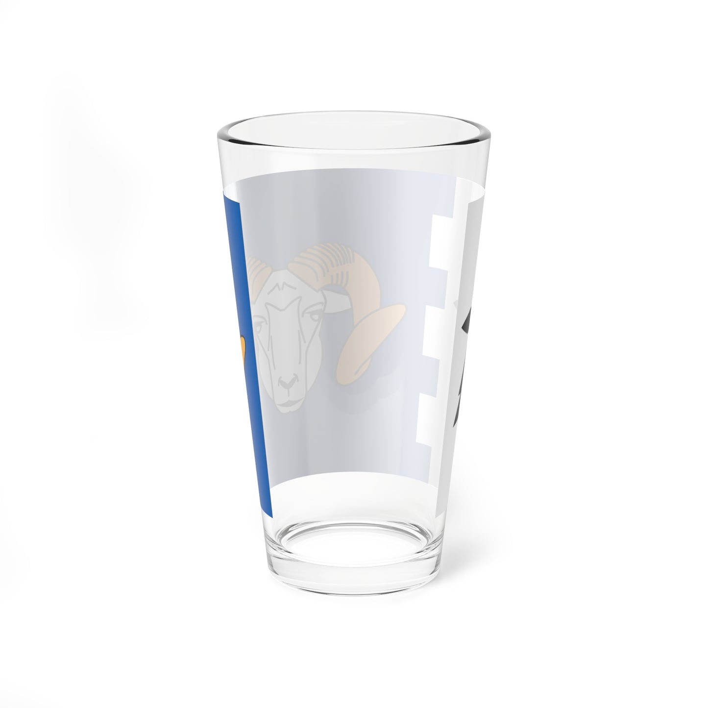 Pays Glazik traditional district flag (France) Pint Glass 16oz