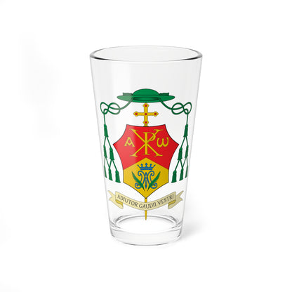 Escudo de Francisco Conesa Ferrer (Spain) (Coat of Arms) Pint Glass 16oz