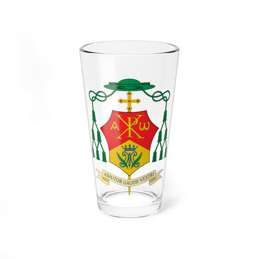 Escudo de Francisco Conesa Ferrer (Spain) (Coat of Arms) Pint Glass 16oz