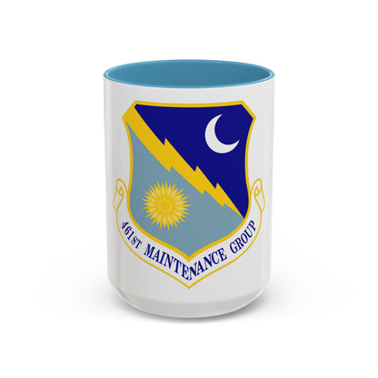 461st Maintenance Group (U.S. Air Force) Accent Coffee Mug