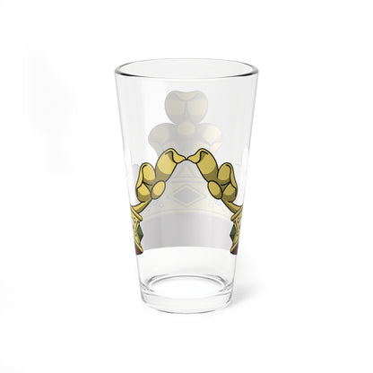 Crown of italian marquess corona normale (Italy) (Coat of Arms) Pint Glass 16oz