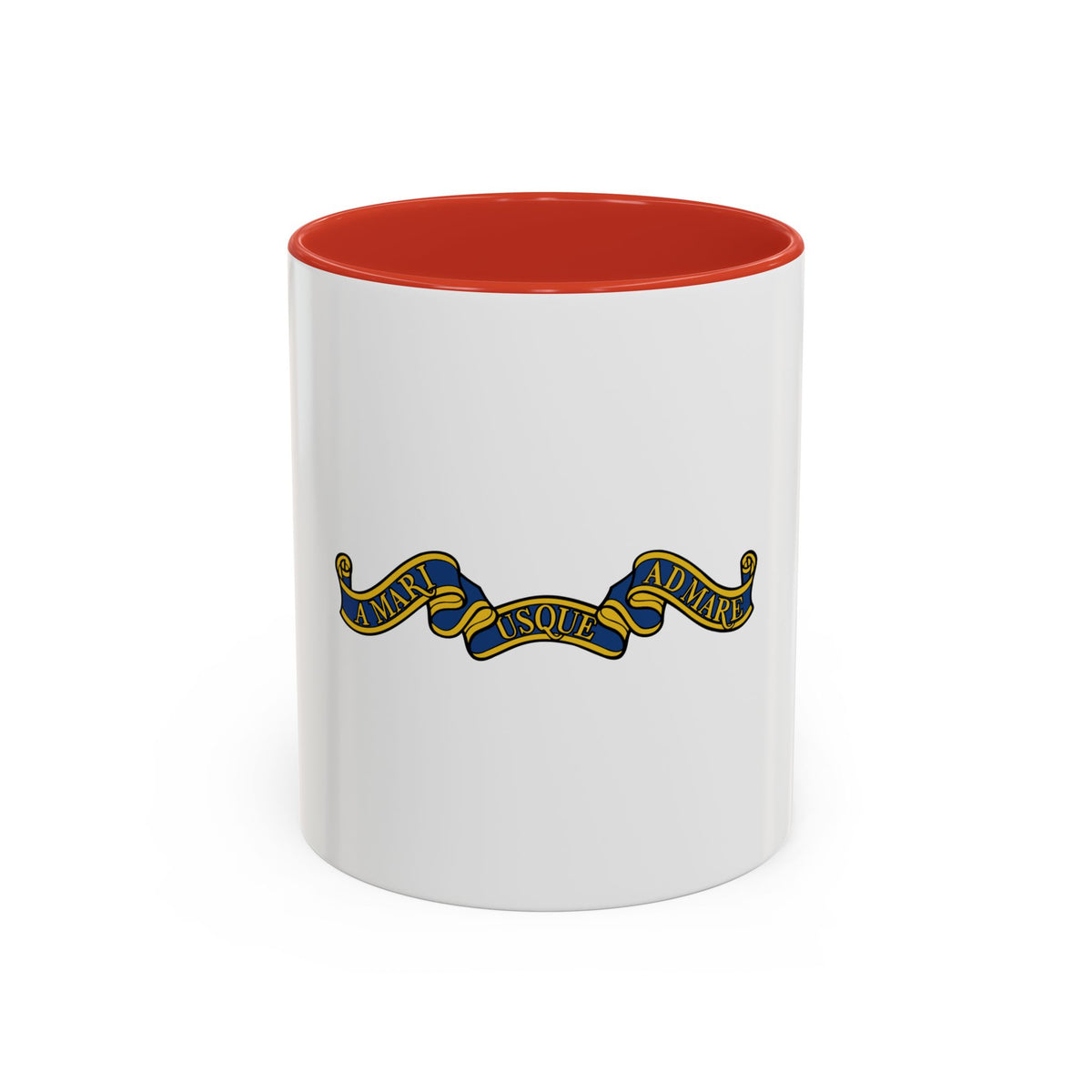 Canadian Motto - Accent Coffee Mug