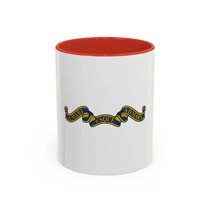 Canadian Motto - Accent Coffee Mug