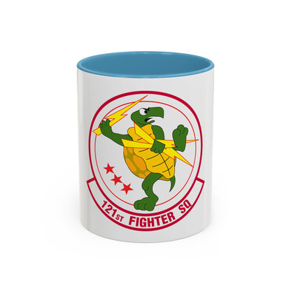121 Fighter Squadron (U.S. Air Force) Accent Coffee Mug