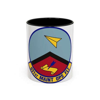 931st Maintenance Operations Flight (U.S. Air Force) Accent Coffee Mug