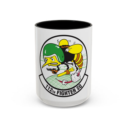 112th Fighter Squadron (U.S. Air Force) Accent Coffee Mug