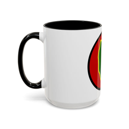 24 Infantry Division SSI (U.S. Army) Accent Coffee Mug